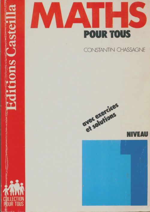 Livrenpoche : Maths pour tous - Constantin Chassagne - Livre