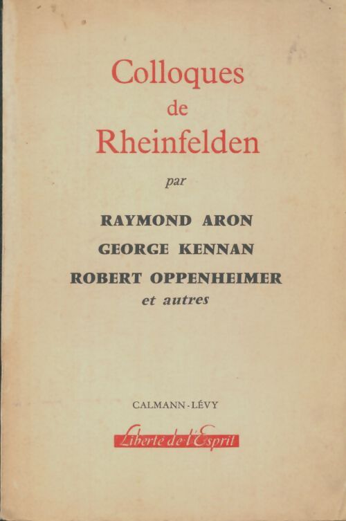 Livrenpoche : Colloques de Rheinfelden - Collectif - Livre