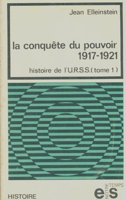 Livrenpoche : Histoire de l'URSS Tome I - Jean Elleinstein - Livre