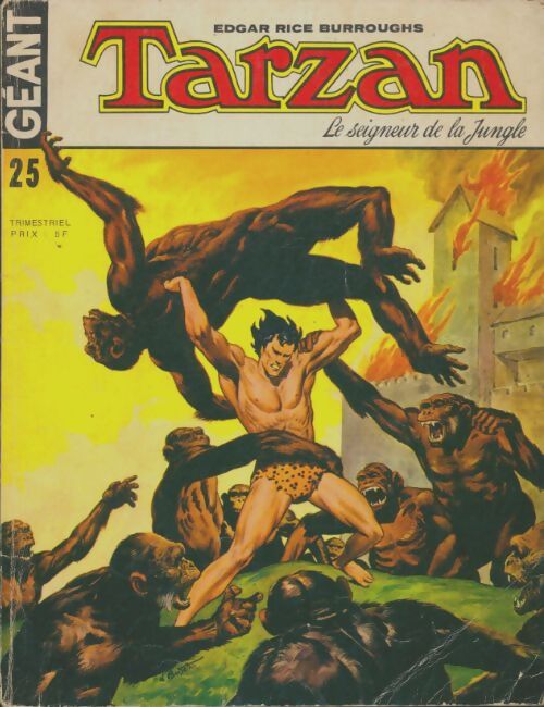 Livrenpoche : Tarzan géant n°25 - Collectif - Livre