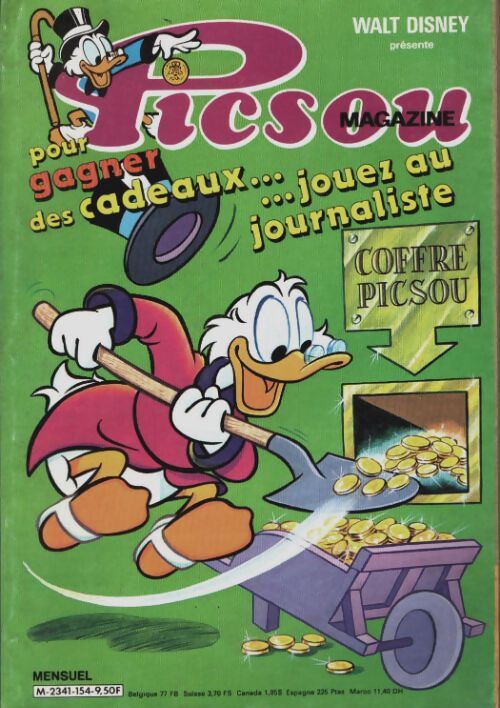 Livrenpoche : Picsou magazine n°154 - Disney - Livre