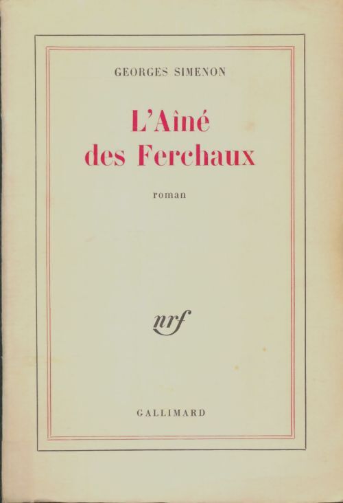 Livrenpoche : L'aîné des Ferchaux - Georges Simenon - Livre