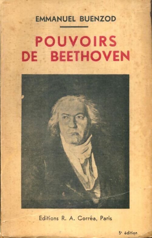 Livrenpoche : Pouvoirs de Beethoven - Emmanuel Buenzod - Livre