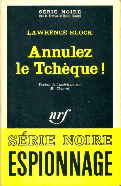 Livrenpoche : Annulez le tchèque ! - Lawrence Block - Livre
