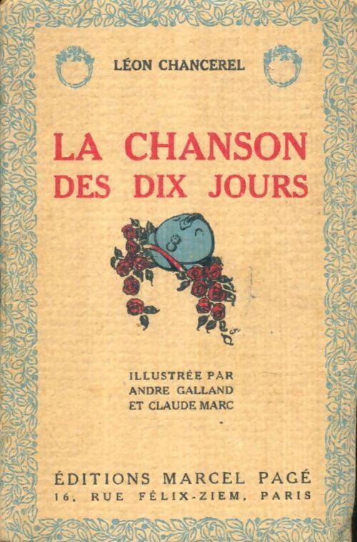 Livrenpoche : La chanson des dix jours - Léon Chancerel - Livre