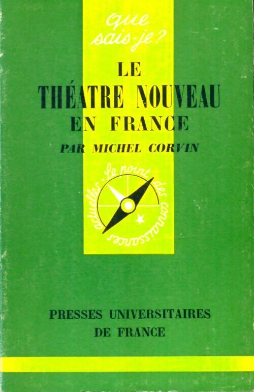 Livrenpoche : Le théâtre nouveau en France - Michel Corvin - Livre
