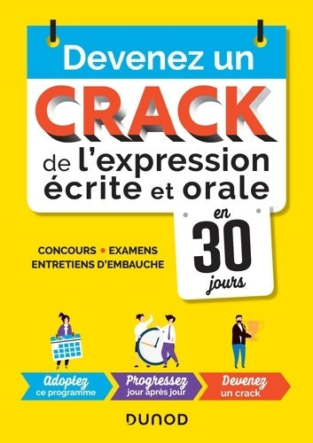 Livrenpoche : Devenez un crack de l'expression écrite et orale en 30 jours - Malika Abdoun - Livre