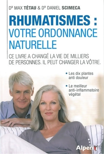 Livrenpoche : rhumatismes : Votre ordonnance naturelle - Scimeca Tetau - Livre