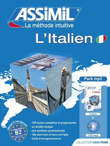 Livrenpoche : L'Italien ; Livre + CD MP3 - Assimil - Livre