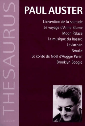 Livrenpoche : Thésaurus Paul Auster intégrale - Paul Auster - Livre