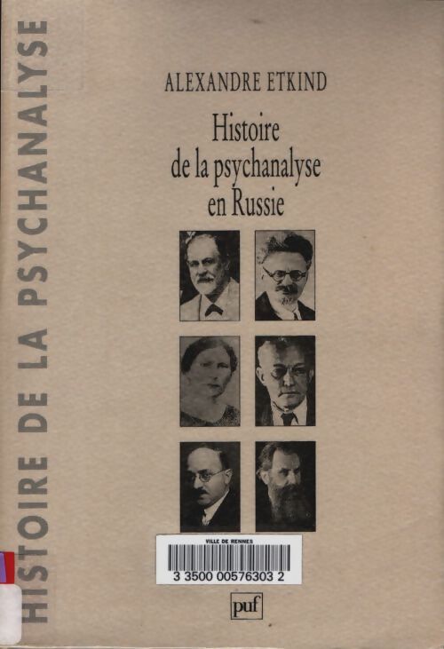 Livrenpoche : Histoire de la psychanalyse en Russie - Alexander Etkind - Livre