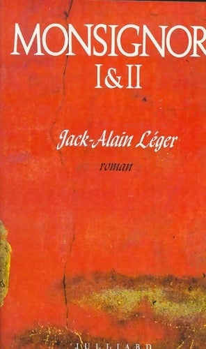 Livrenpoche : Monsignore I et II - Jack-Alain Léger - Livre
