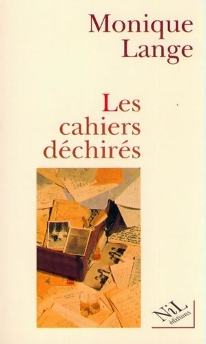 Livrenpoche : CAHIERS DECHIRES - Monique Lange - Livre