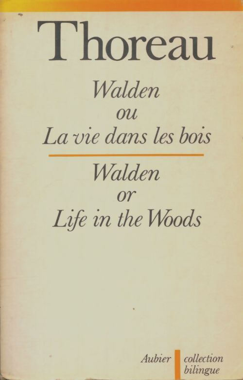 Livrenpoche : Walden ou la vie dans les bois - Henry David Thoreau - Livre