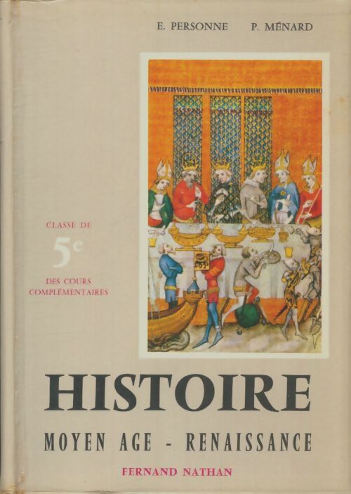 Livrenpoche : Histoire 5e  - E. Personne - Livre