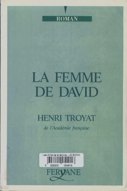 Livrenpoche : La femme de David - Henri Troyat - Livre
