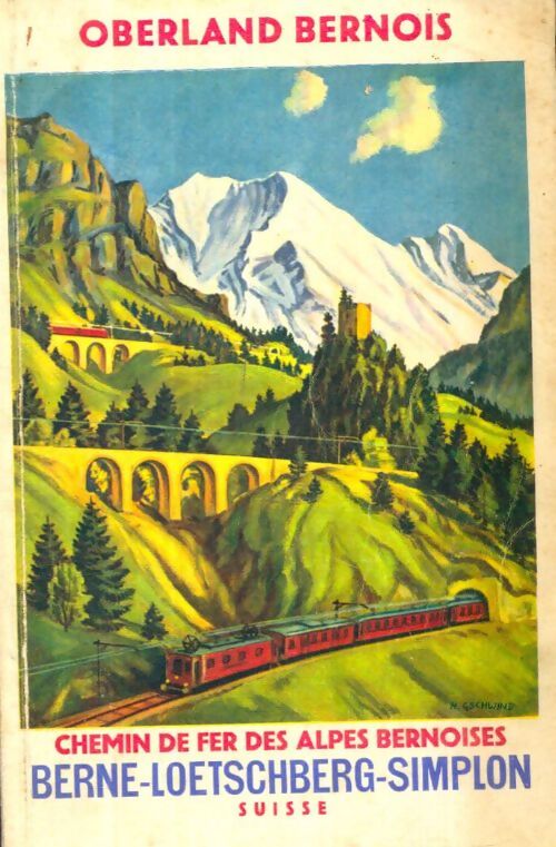 Livrenpoche : Chemin de fer des Alpes Bernoises - Collectif - Livre