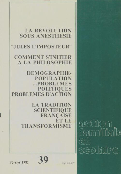 Livrenpoche : Action familiale et scolaire n°39 - Collectif - Livre