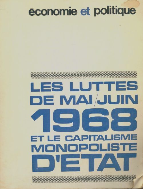 Livrenpoche : Économie et politique n°168-169 - Collectif - Livre