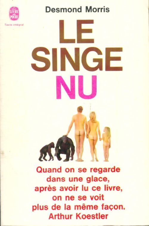 Livrenpoche : Le singe nu - Desmond Morris - Livre
