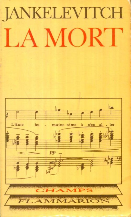 Livrenpoche : La Mort - Vladimir Jankélévitch - Livre