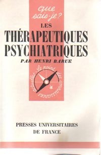 Livrenpoche : Les thérapeutiques psychiatriques - Henri Baruk - Livre