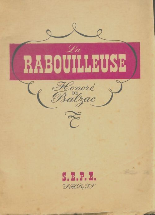 Livrenpoche : La rabouilleuse - Honoré De Balzac - Livre