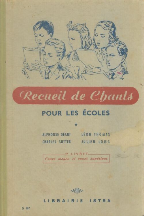 Livrenpoche : Recueil de chants pour les écoles 2e livret - Collectif - Livre