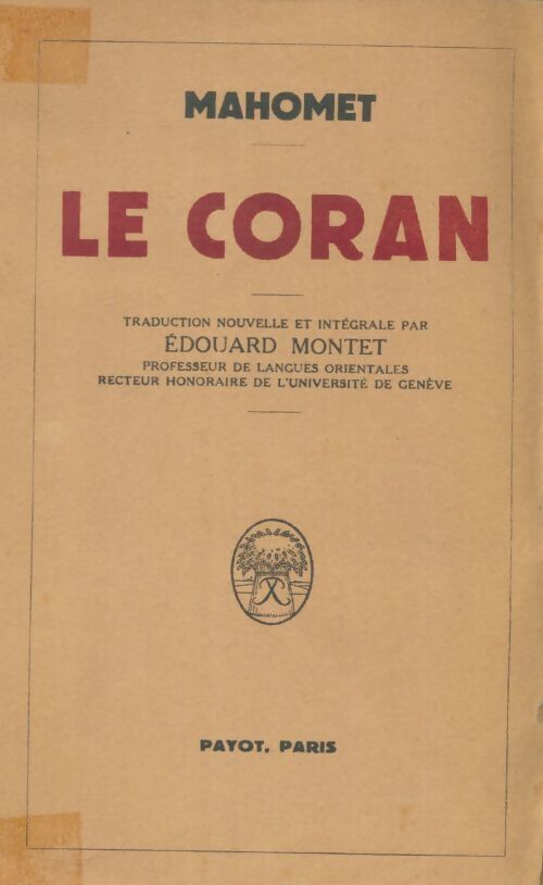 Livrenpoche : Le Coran - Mahomet - Livre
