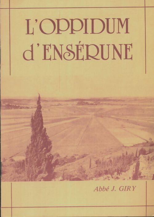 Livrenpoche : L'oppidum d'Enserune - J Abbé Giry - Livre