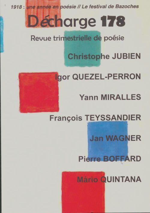Livrenpoche : Décharge n°178 - Collectif - Livre