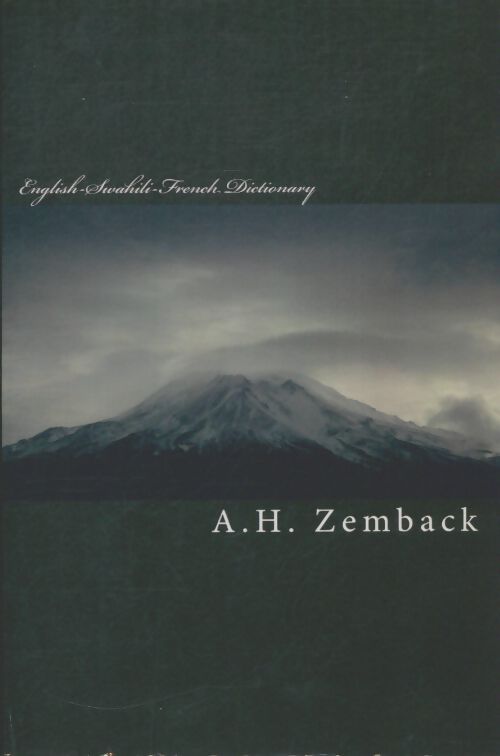 Livrenpoche : English-swahili-french dictionary - A.H Zemback - Livre
