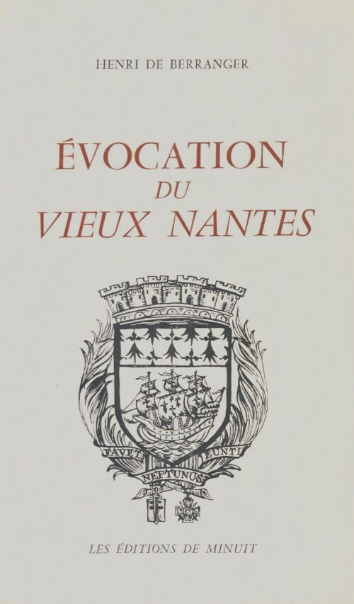 Livrenpoche : Évocation du vieux Nantes - Henri De Berranger - Livre
