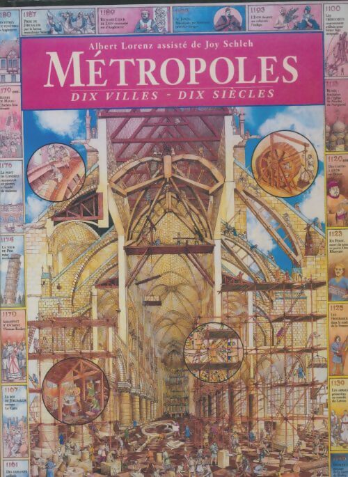 Livrenpoche : Métropoles dix villes - dix siècles - Albert Lorenz - Livre