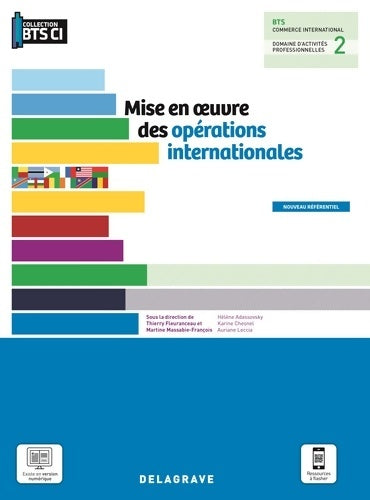 Livrenpoche : Mise en oeuvre des opérations internationales BTS Commerce international . Pochette élève - Auriane Leccia - Livre