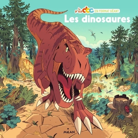 Livrenpoche : Les dinosaures - format géant - Stéphanie Ledu - Livre