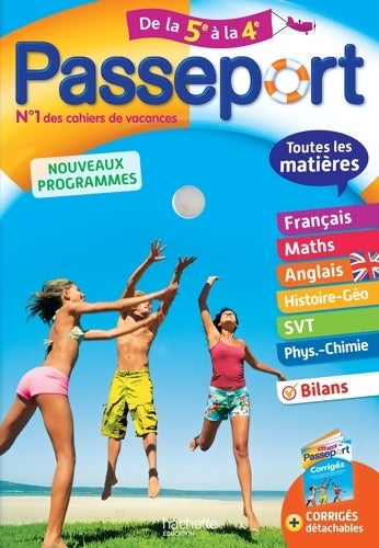 Livrenpoche : Passeport Toutes les matières - De la 5e à la 4e - Cahier de vacances - Isabelle De Lisle - Livre