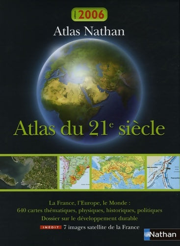 Livrenpoche : Atlas du 21e siècle - Nathan - Livre