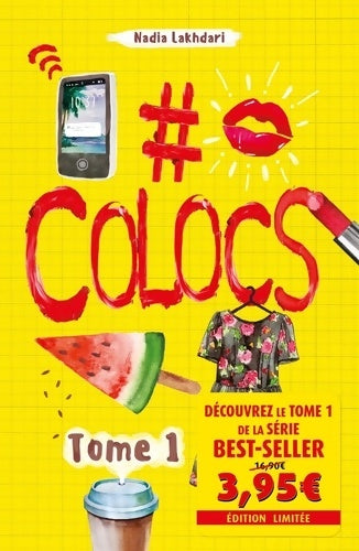 Livrenpoche : #Colocs Tome I - Offre découverte - Nadia Lakhdari King - Livre
