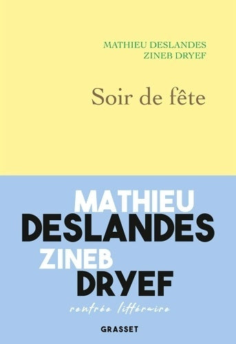 Livrenpoche : Soir de fête - Zineb Dryef - Livre