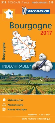Livrenpoche : CARTE régionale 519 Bourgogne 2017 - Michelin - Livre