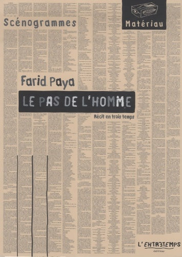 Livrenpoche : Le pas de l'homme - Farid Paya Farid - Livre