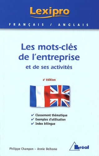 Livrenpoche : Lexipro anglais de l'entreprise - DELHOME - Livre