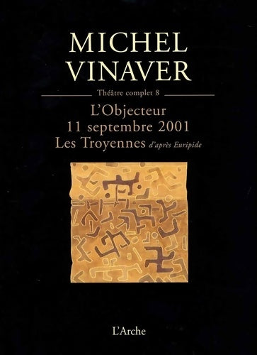 Livrenpoche : Théâtre T8 Vinaver - Michel Vinaver - Livre