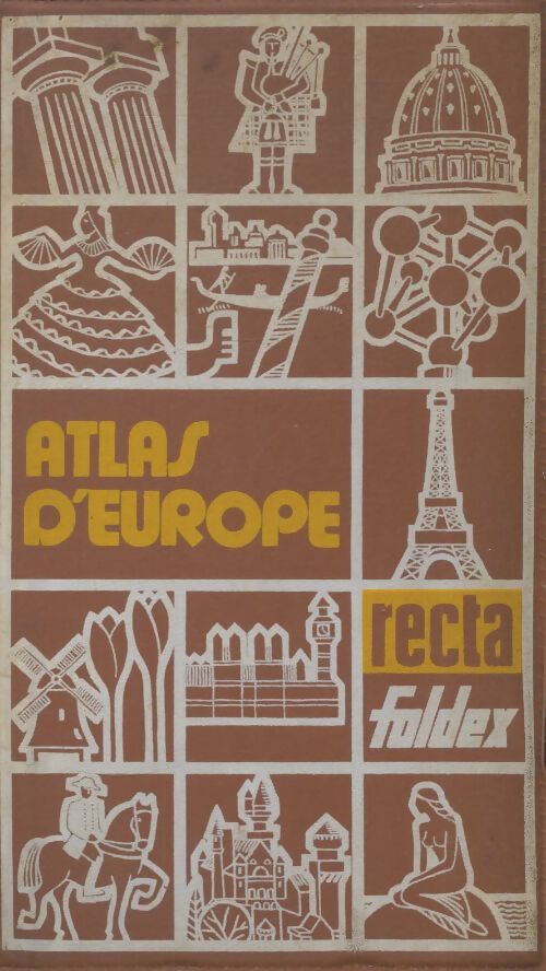 Livrenpoche : Atlas d'Europe - Collectif - Livre