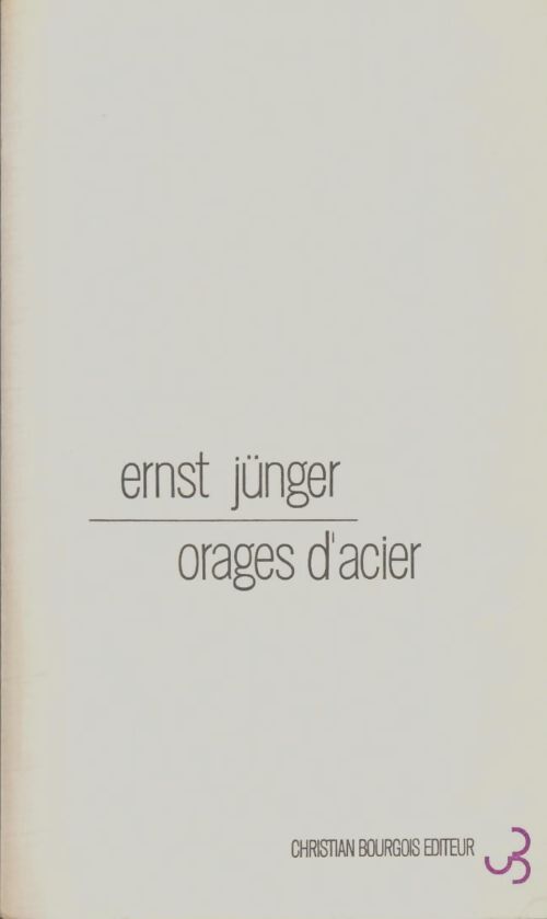 Livrenpoche : Orages d'acier - Ernst Jünger - Livre