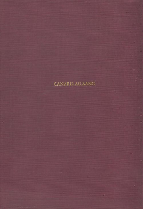 Livrenpoche : Canard au sang - Robert Sabatier - Livre
