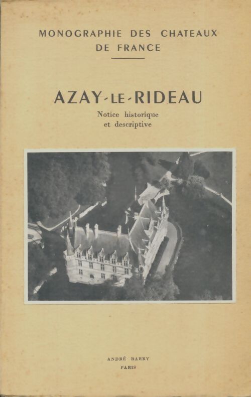 Livrenpoche : Azay-le-Rideau - Robert Milliat - Livre