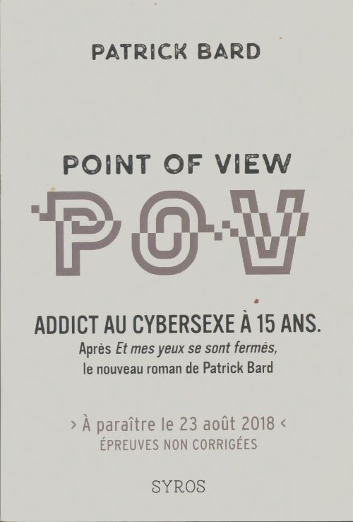 Livrenpoche : Point of view - Patrick Bard - Livre