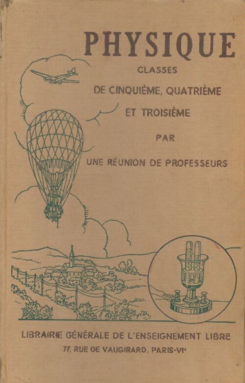 Livrenpoche : Physique 5e, 4e, 3e - Collectif - Livre